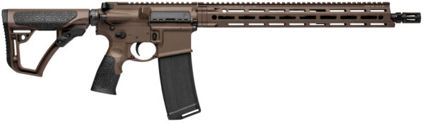 22671.jpg Daniel Defense 0212802338047 DDM4 V7 5.56x45mm NATO 30+1 16" Threaded Barrel w/Flash Suppressor, Mil-Spec Brown Cerakote, 6 Position Stock w/SoftTouch Overmolding
