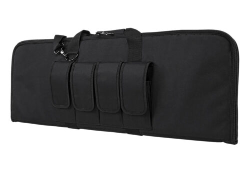 28130.jpg NcStar CVCP2960B36 VISM Carbine Case Black PVC Nylon w/ Lockable Zippers Pockets & Padded Carry Handle
