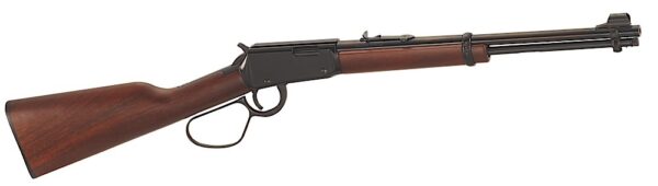 36599.jpg Henry H001L Classic Lever Carbine 22 Short Caliber with 12 LR/16 Short Capacity, 16.13" Barrel, Black Metal Finish & American Walnut Stock Right Hand