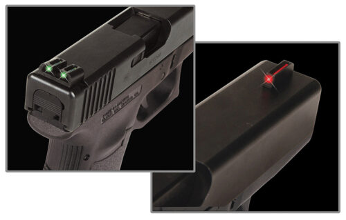 TruGlo TG131MP Fiber-Optic  Red/Fiber Optic Front Sight-Green/Fiber Optic Rear Sight Smith & Wesson M&P/SD9/SD40