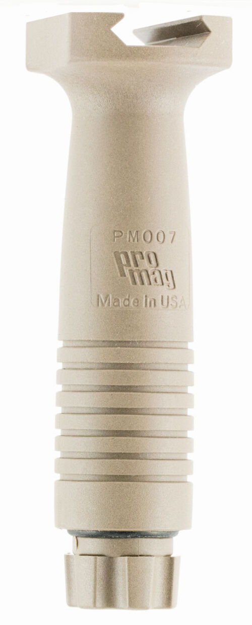 ProMag PM007FDE Vertical Foregrip Swiss Pattern AR-15, M16 Flat Dark Earth Polymer