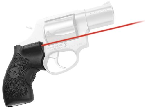 45856.jpg Crimson Trace 0119801 Lasergrips Fits Taurus Small Frame, Red Laser 633nM Wavelength 5mW Output, Black Polymer