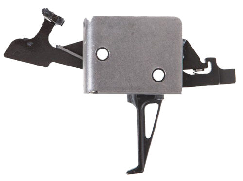 4726.jpg CMC Triggers 92504 Drop-In Two-Stage Flat Trigger w/ 2 lbs Draw Weight & Black/Silver Finish