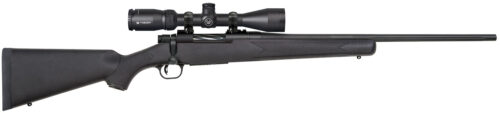 50043.jpg Mossberg 28001 Patriot 6.5 Creedmoor Caliber with 5+1 Capacity, 22" Fluted Barrel, Matte Blued Metal Finish & Black Synthetic Stock Right Hand (Full Size) Includes Vortex Crossfire II 3-9x40mm Scope