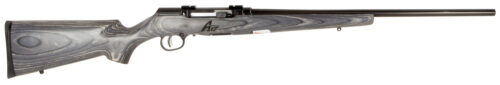 5243.jpg Savage Arms 47008 A17 Sporter Full Size 17 HMR 10+1 22" Satin Black Sporter Barrel, Satin Black Drilled & Tapped Carbon Steel Receiver, Gray Fixed Laminate Stock, Right Hand