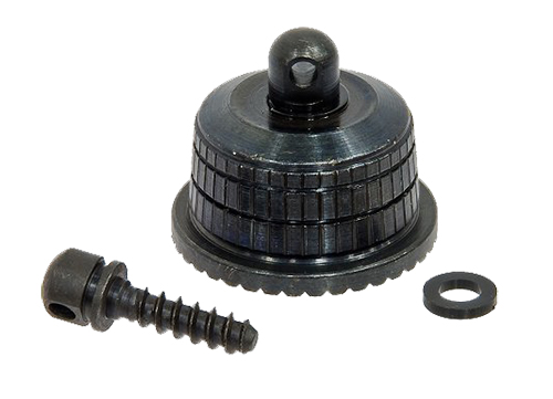 Outdoor Connection TSC79520 Magazine Tube Cap  Shotgun Black Remington 20 Gauge Steel