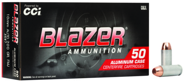 62106.jpg CCI 3597 Blazer Handgun 10mmAuto 200gr Total Metal Jacket 50 Per Box/20 Case