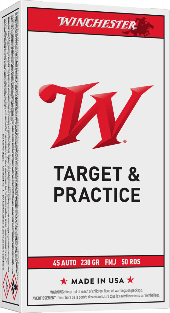 65465.jpg Winchester Ammo Q4170 USA 45ACP 230gr Full Metal Jacket 50 Per Box/10 Case