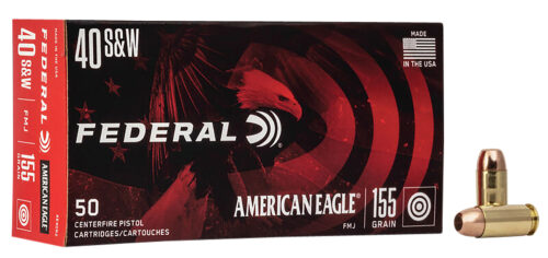 67325.jpg Federal AE40R2 American Eagle Handgun 40S&W 155gr Full Metal Jacket 50 Per Box/20 Case