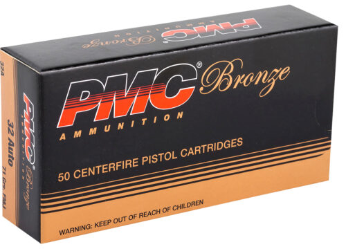 74055.jpg PMC 32A Bronze 32ACP 71gr Full Metal Jacket 50 Per Box/20 Case