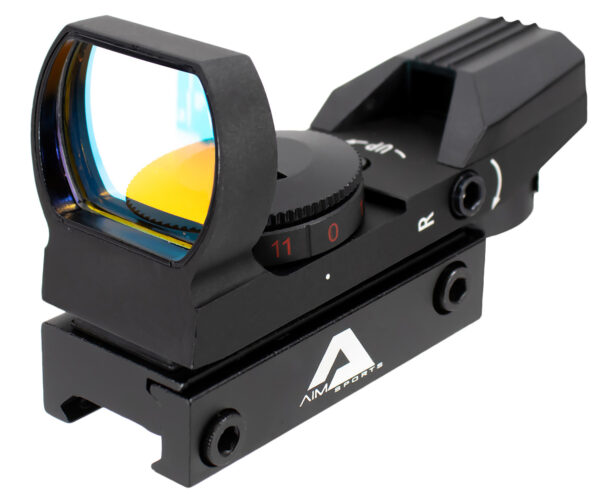 Aim Sports RT401 Reflex Sight Classic Edition Matte Black 1x34mm Red Multi Reticle