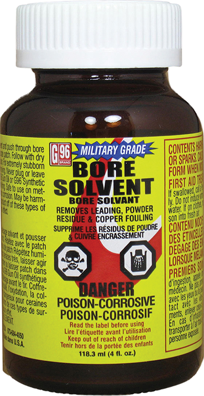 80332.jpg G96 1108 Military Grade Bore Solvent Removes Powder, Lead, Plastic Fouling 4 oz Jar