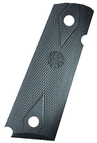87702.jpg Hogue 45010 OverMolded Grip Panels Black Rubber for 1911 Government