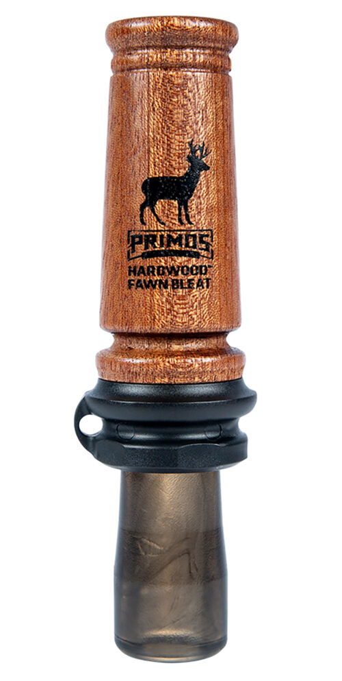 Primos 721 Hardwood Fawn Bleat Open Call Fawn Sounds Attracts Deer Brown Hardwood