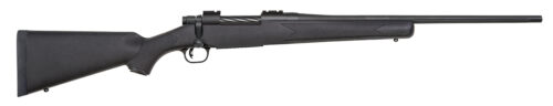 Mossberg 27884 Patriot  Full Size 270 Win 5+1 22" Matte Blued Fluted Barrel, Drilled & Tapped Matte Blued Stainless Steel Receiver, Fixed Synthetic Stock, Right Hand