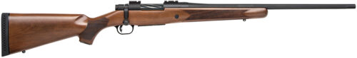 97041.jpg Mossberg 27835 Patriot 243 Win 5+1 22" Matte Blued Fluted Barrel, Drilled & Tapped Matte Blued Stainless Steel Receiver, Walnut Fixed Stock, Right Hand