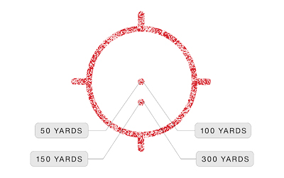 EOTECH XPS2 2 DOT 300BLK RETICLE