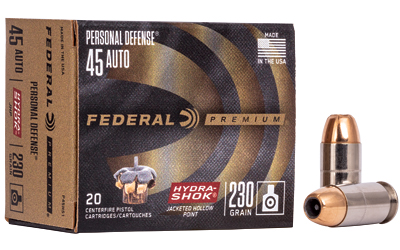 FE45HS_1.jpg FED HYDRA-SHOK 45ACP 230GR HP 20/500