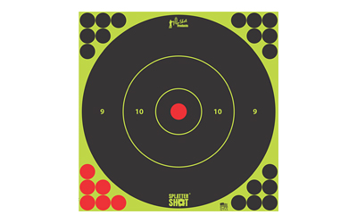 PRO12B-GREEN-5PK_1.jpg PRO-SHOT TARGET 12" GRN BULLSEYE 5PK