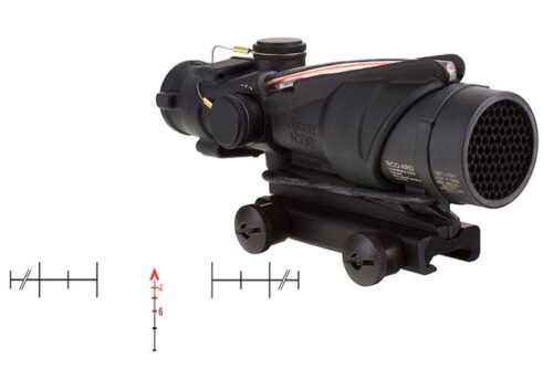 TRIJICON ACOG 4X32 A4 USMC RCO CHEV RED