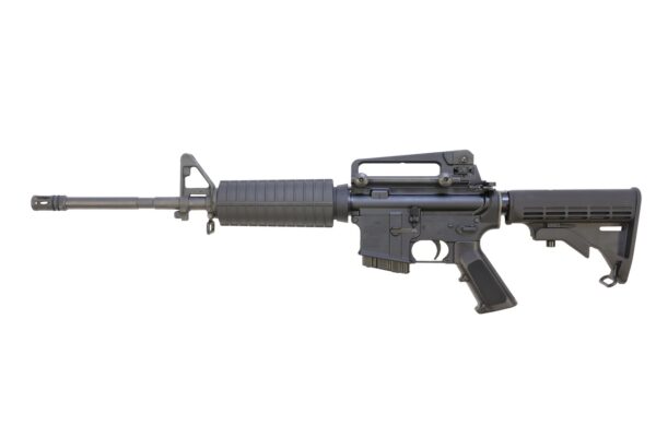 m4patrolmancafd76.jpg BUSHMASTER PATROLMAN 5.56 16" BLK CA #