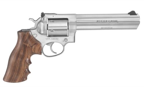 RUGER GP100 357MAG SS UNFLUTED 6"