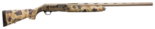 134929.jpg Browning 011430205 Silver Field 12 Gauge 3.5" 4+1 26" Barrel, Flat Dark Earth Cerakote Metal Finish, Vintage Tan Camo Synthetic Stock