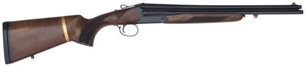 29829.jpg Charles Daly 930108 Triple Threat 12 Gauge 3rd 3" 18.50" Blued Triple Barrel, Black Metal Finish, Oiled Walnut Checkered Stock & Forend, Removeable Butt Stock, Includes 5 Choke Tubes