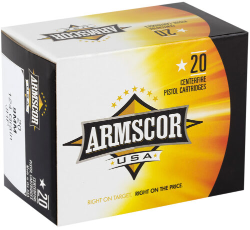 35279 Armscor AC97N USA 9mmLuger 124gr Jacketed Hollow Point 20 Per Box/25 Case