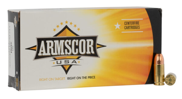 35280.jpg Armscor FAC95 USA 9mmLuger 147gr Full Metal Jacket 50 Per Box/20 Case