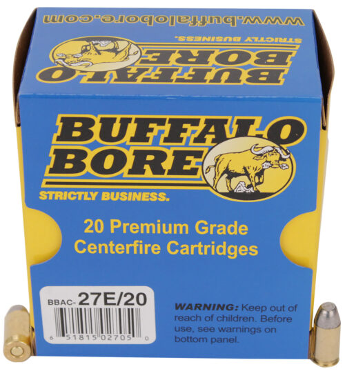 80749.jpg Buffalo Bore Ammunition 27E20 Standard Pressure Strictly Business 380ACP 100gr Hard Cast Flat Nose 20 Per Box/12 Case