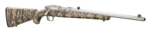 77/357 357 Mag 18.5" Brushed SS/Camo 5-rd