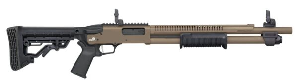 1016337-1.jpg 590R 12 Gauge 18.5" 3" Pic Rl FDE/Blk 6rd