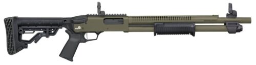 1016338-1.jpg 590R 12 Gauge 18.5" 3" Pic Rl ODG/Blk 6rd