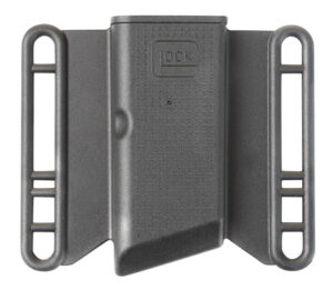 Glock MP033612 Mag Pouch  OWB Black Polymer, Belt Slide Mount Up To 2.25" Wide, Fits Glock 42 Magazines Only