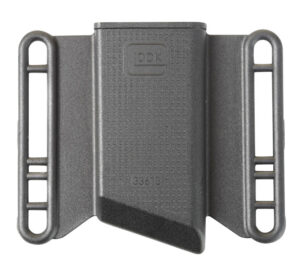 Glock MP033613 Mag Pouch  OWB Black Polymer, Belt Slide Mount Up To 2.25" Wide, Fits Glock 43 Magazines Only