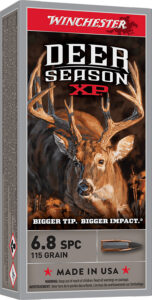 Winchester Ammo X68SPCDS Deer Season XP 6.8mmRemSPC 115gr Extreme Point 20 Per Box/10 Case