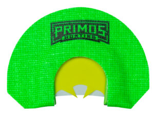 Primos PS1265 The Veronica Diaphragm Call Triple Reed Turkey Hen Sounds Green Plastic Spur Cut
