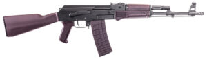 Arsenal SAM567PM SAM5 5.56x45mm NATO 30+1 16.30" Matte Black Steel Threaded Barrel, Matte Black Scope Rail Steel Receiver, Polymer Handguard, Fixed Plum Synthetic Stock & Polymer Grip