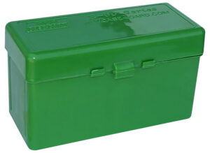 MTM Case-Gard RM6010 Ammo Box Flip-Top 308Win/220Swift/243Win Green Polypropylene 60rd