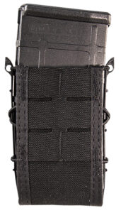 High Speed Gear 41TA00BK TACO Duty Single Rifle Mag Pouch, Black Nylon with MOLLE Exterior, Fits MOLLE & 2" Belt