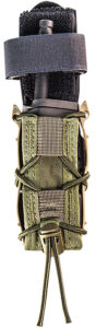 High Speed Gear 11PT00OD TACO Mag Pouch Single, OD Green Nylon, Mounts to MOLLE & 2" Wide Belts
