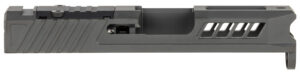 True Precision Inc TPG43SBCRMS Axiom Optic Cut Slide Fits Glock 43 Black DLC Anodized 416R Stainless Steel