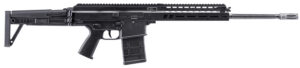 B&T Firearms BT361663RIFLE APC PRO DMR 308 Win 25+1 18.90" Fluted Barrel, Black, Adjustable Folding Stock, Polymer Grip, Flash Hider