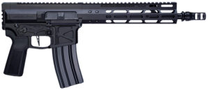 Global Ordnance LLC 197892003230 Monolith 15P 5.56x45mm NATO 30+1 12.50" Black Mono Barrel, M-LOK Handguard, Black Aluminum Picatinny Rail Receiver, Rear Picatinny Rail, B5 P-Grip 23 Grip