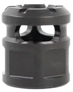 Armaspec ARM4511-BLK Micro Compensator ROOK Black QPQ Nitride Stainless Steel 1/2"x28 Threads Multi Caliber