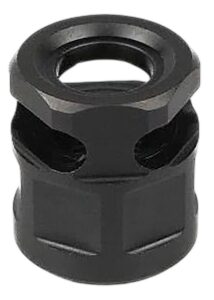Armaspec ARM4521-BLK Micro Compensator Pawn Black QPQ Nitride Stainless Steel 1/2"x28 Threads
