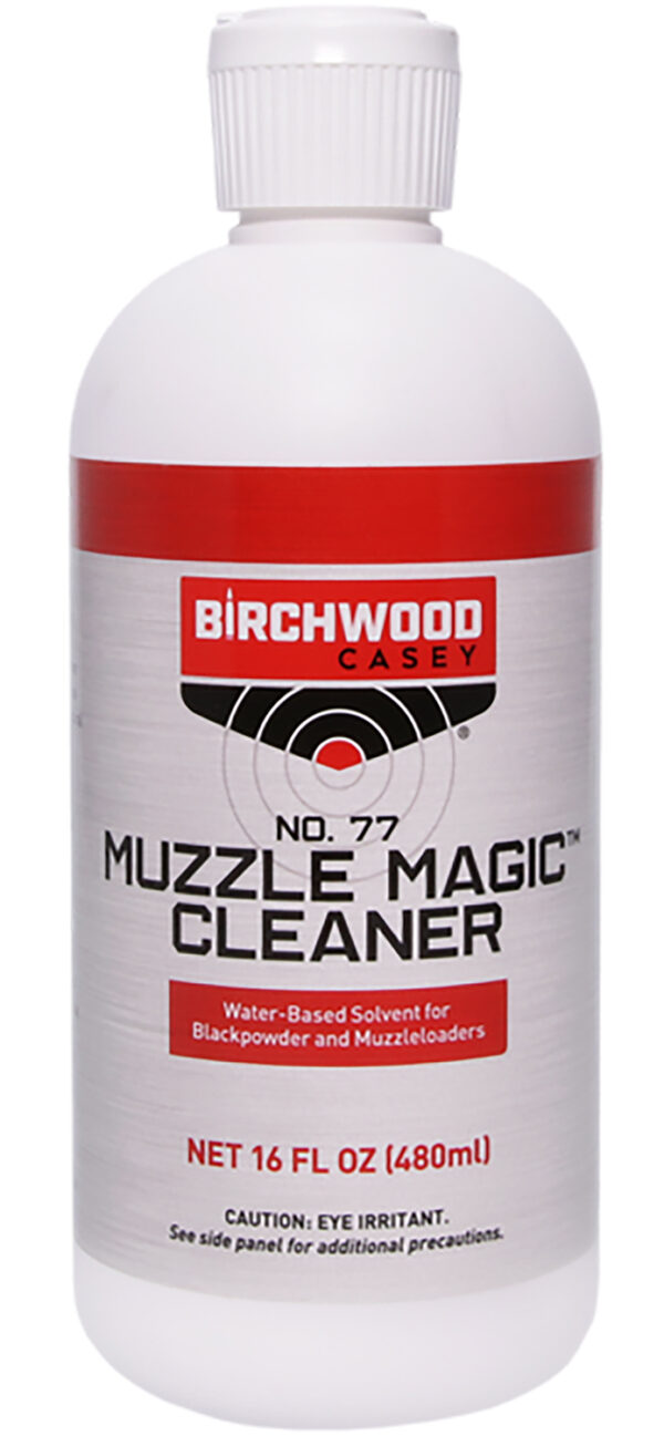 23421.jpg Birchwood Casey 33745 Muzzle Magic Cleaner No.77 16 oz. Squeeze Bottle