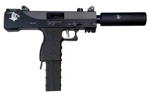 MasterPiece Arms 30TGR Defender Top Cocking 9mm Luger 5.50" 30+1 Black Cerakote