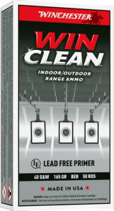 Winchester Ammo WC401 Super X  40S&W 165gr Winclean Brass Enclosed Base 50 Per Box/10 Case